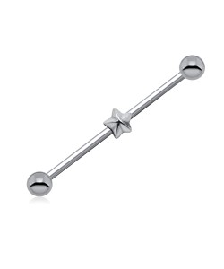 Starred Industrial Piercing INDR-100